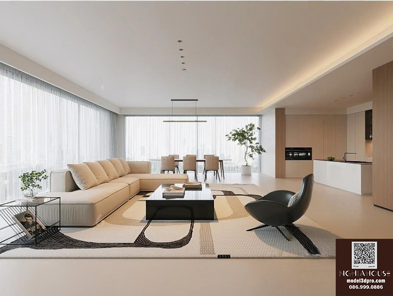 Set of 30 Models Modern Interior 3D Models – 3ds Max VRay Corona N341 - Ảnh 18