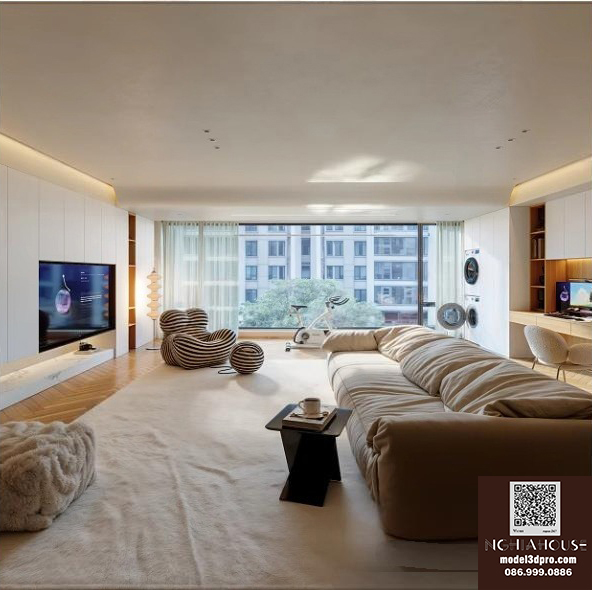 Set of 30 Models Modern Interior 3D Models – 3ds Max VRay Corona N341 - Ảnh 23