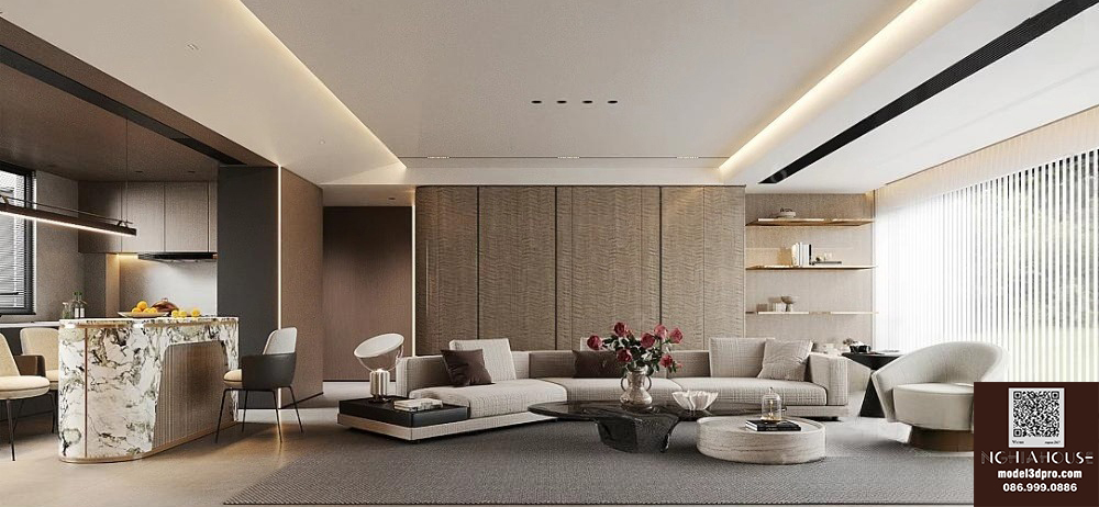 Set of 30 Models Modern Interior 3D Models – 3ds Max VRay Corona N341 - Ảnh 28