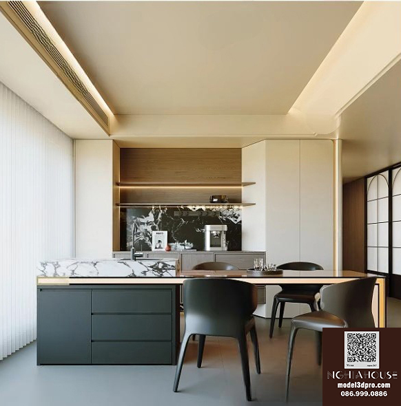 Set of 30 Models Modern Interior 3D Models – 3ds Max VRay Corona N341 - Ảnh 31