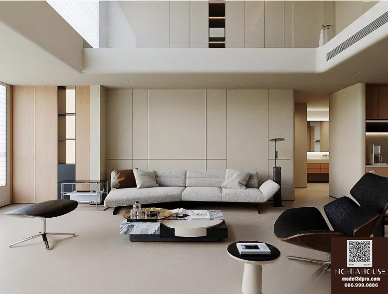 Set of 30 Models Modern Interior 3D Models – 3ds Max VRay Corona N341 - Ảnh 10