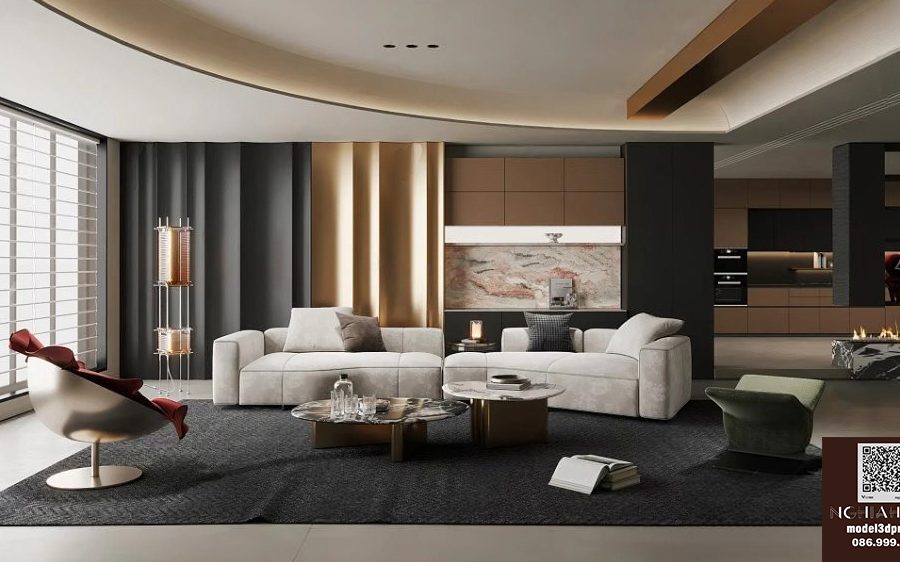 Set of 30 Models Modern Interior Design 3D Models – 3ds Max High ...