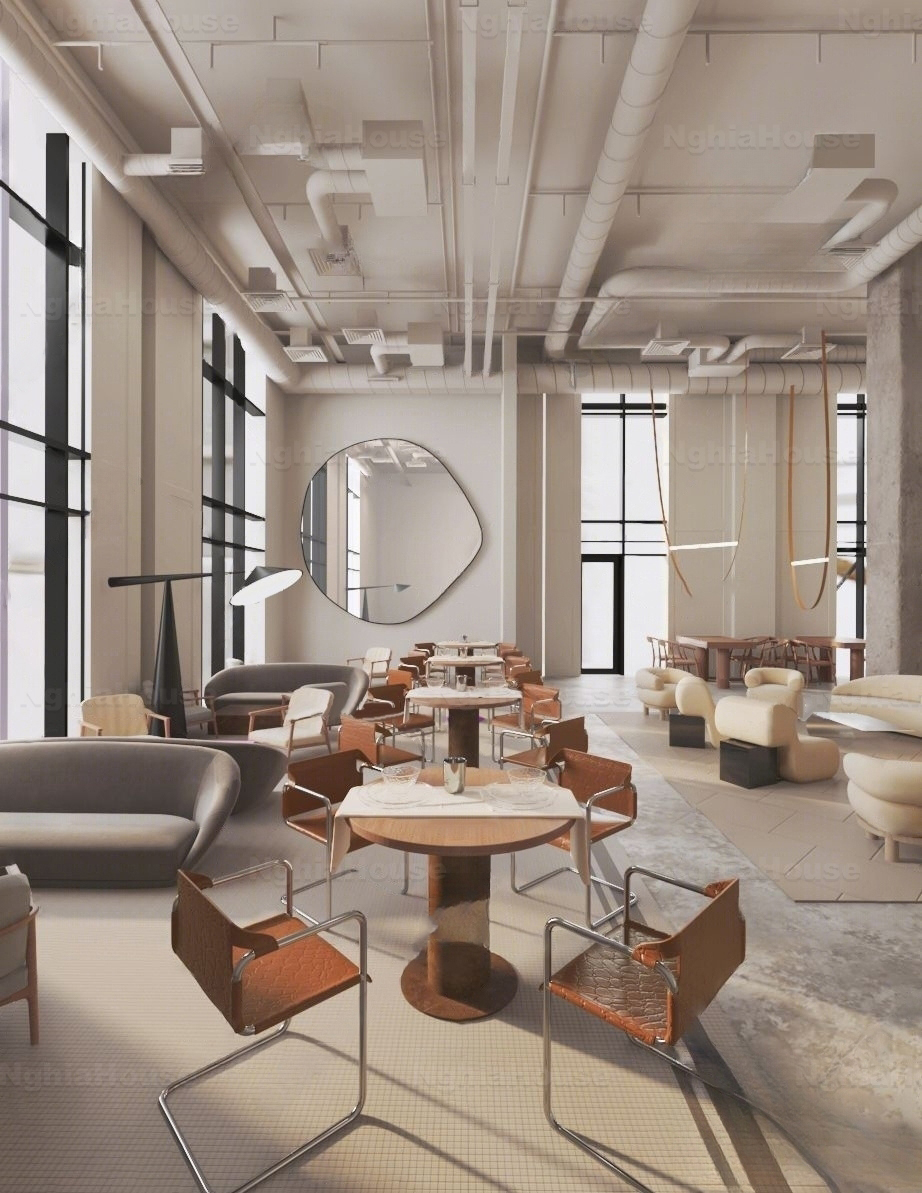 Set of 30 Tea & Coffee Space 3Ds Max Models Cafe Interior Design Collection