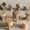Set of 30 Wooden Chairs & Stools 3Ds Max Models High-Quality Furniture Collection (17)