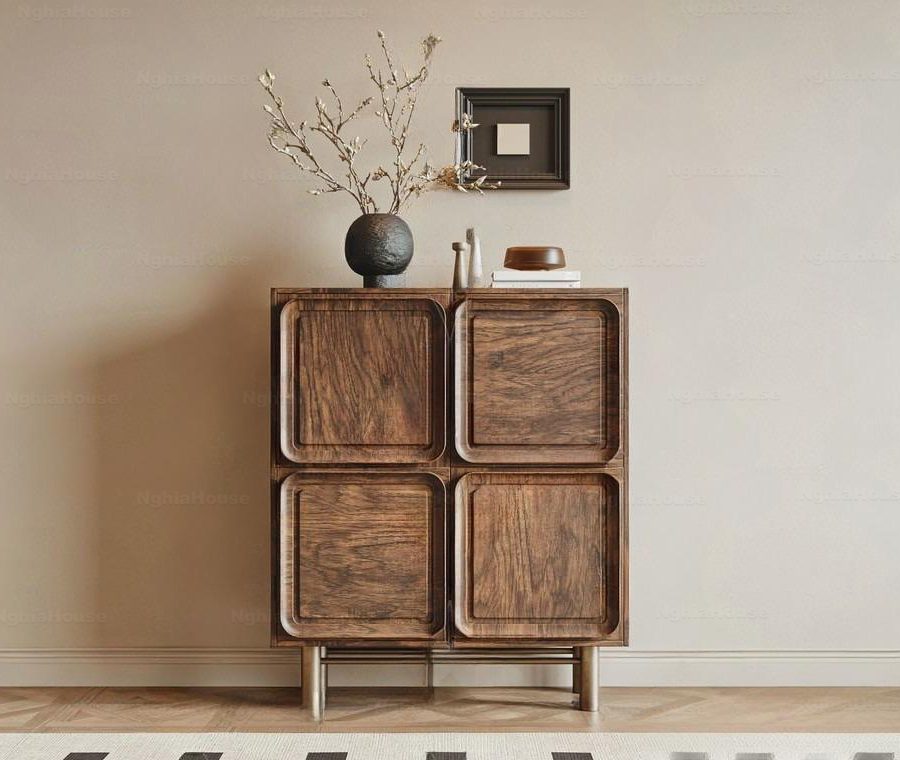 Wood Cabinet Furniture & Decor 3D Assets Collection – Set of 30 3ds Max (2)