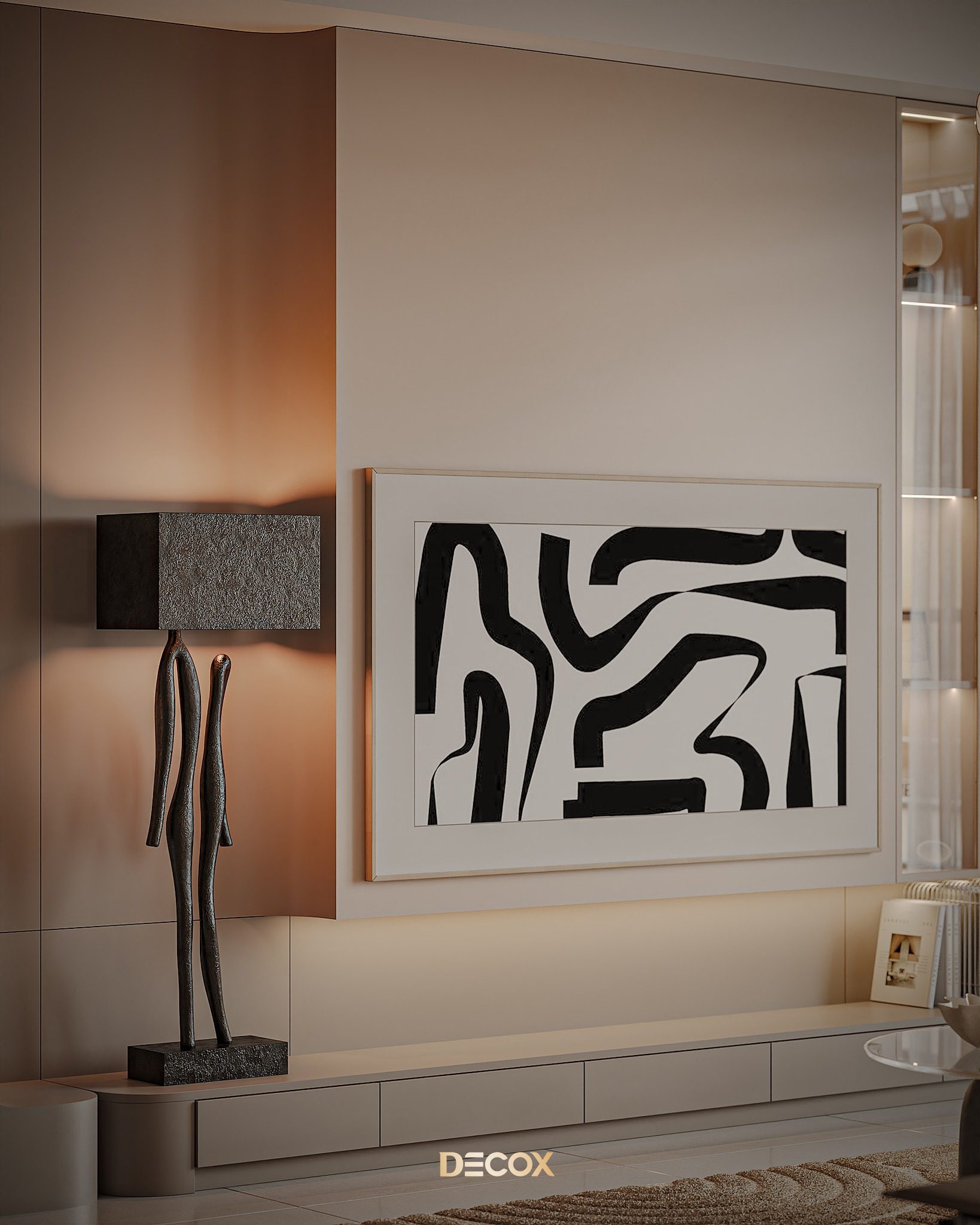 3Ds Max Living Room – Kitchen Interior Model Download By Pham Tran Nam - Ảnh 10