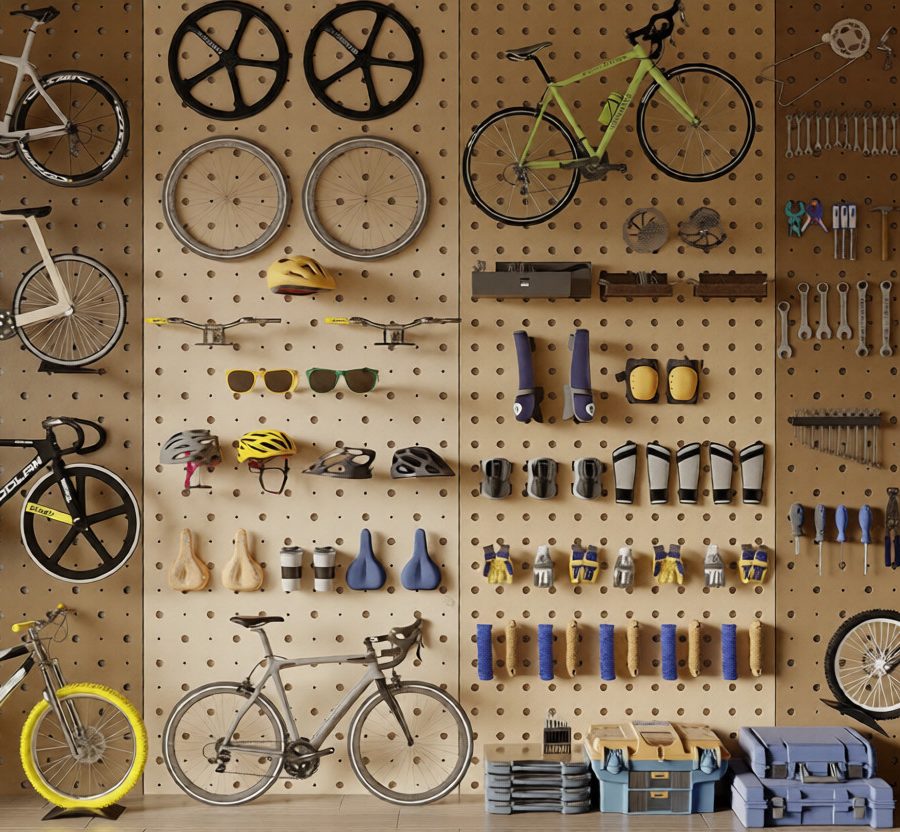 Free Bicycle Workshop 3D Models – 3ds Max Garage Scene 9532