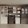 Modern Office Storage Cabinet with Printers 3ds Max Model – Interior Scene_6484