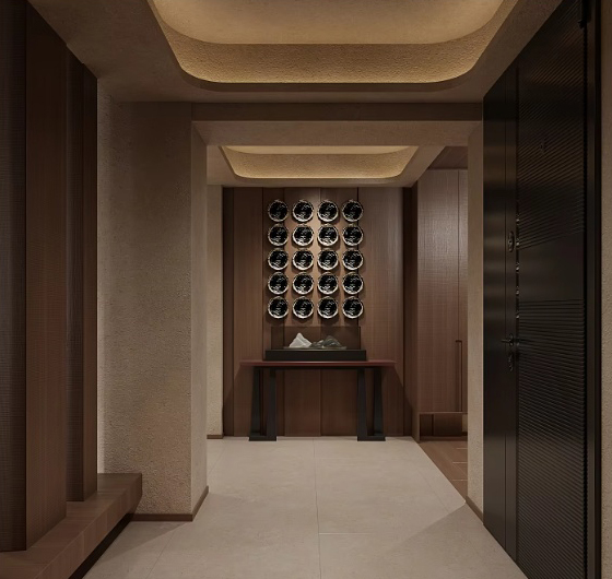 Luxury Apartment Corridor Interior Scene – Free 3D Max Models_8223