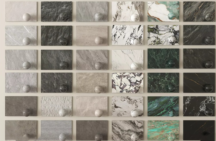 Modern Marble and Stone Surface 3D Models Free Download – High Quality Interior Materials_2764