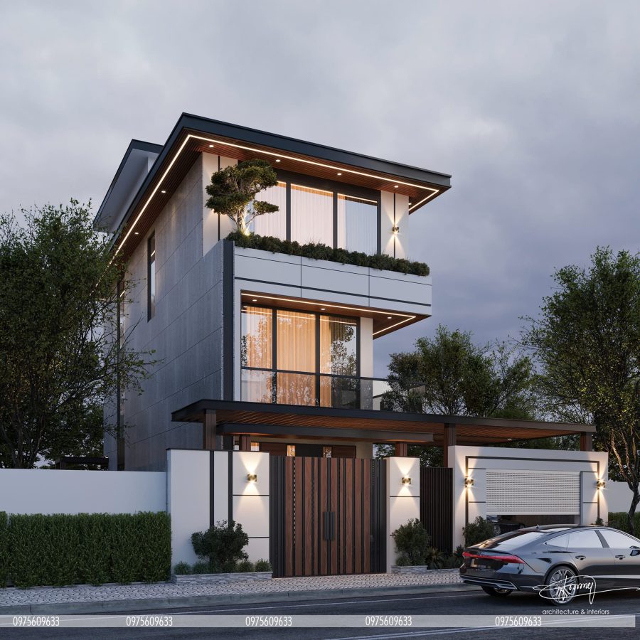 Free 3Ds Max Villa Exterior Model Download By Quoc Tung