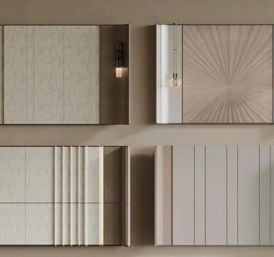 Luxury Modern Wardrobe Cabinet 3D Model for Interior Design_4935