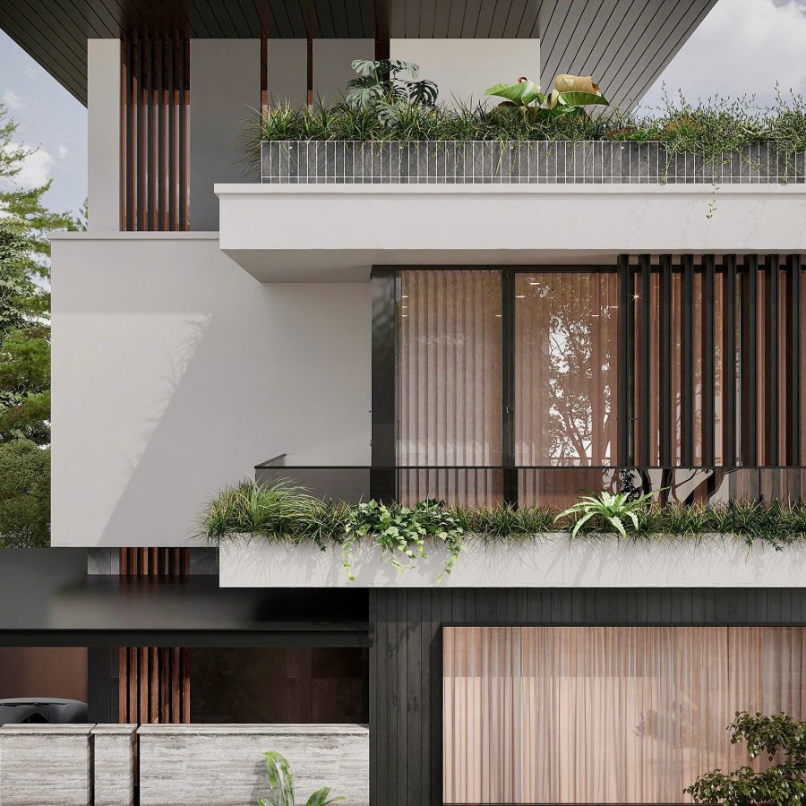 Free 3Ds Max Villa Exterior Model Download By Cao Ngoc Cuong