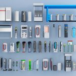 EV Charging Station 3ds Max Models – V-Ray Render Electric Vehicle Charger & Charging Equipment Collection