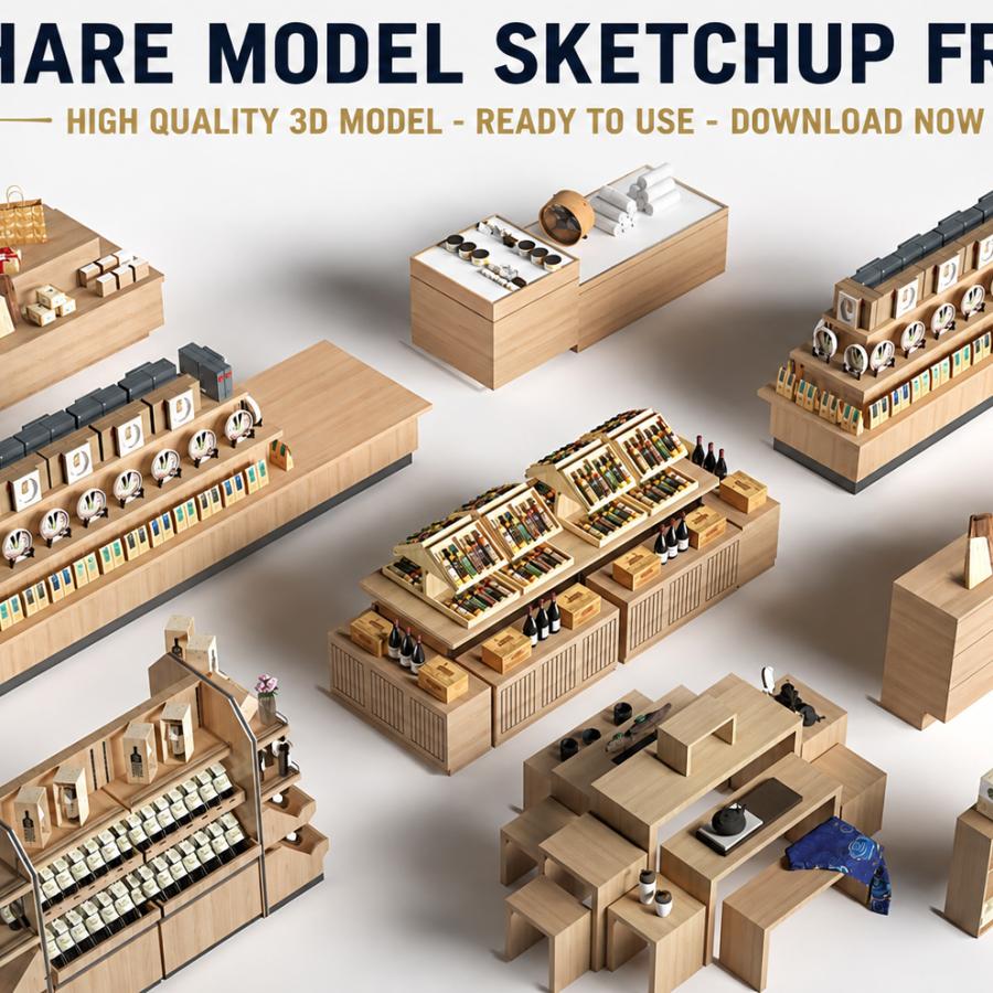 FREE SKETCHUP MODELS – HIGH QUALITY 3D MODELS