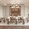 Luxury Dining Room Interior Design 3D Model – Modern Dining Table, Chairs & Bar Cabinet 3ds Max_4789_max