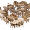 Traditional Wooden Furniture SketchUp Models