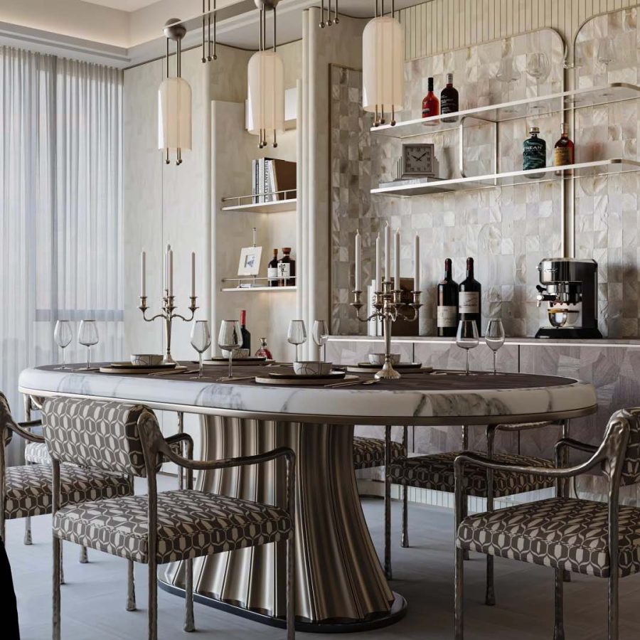 DINING ROOM SETS - 3ds Max File_CR