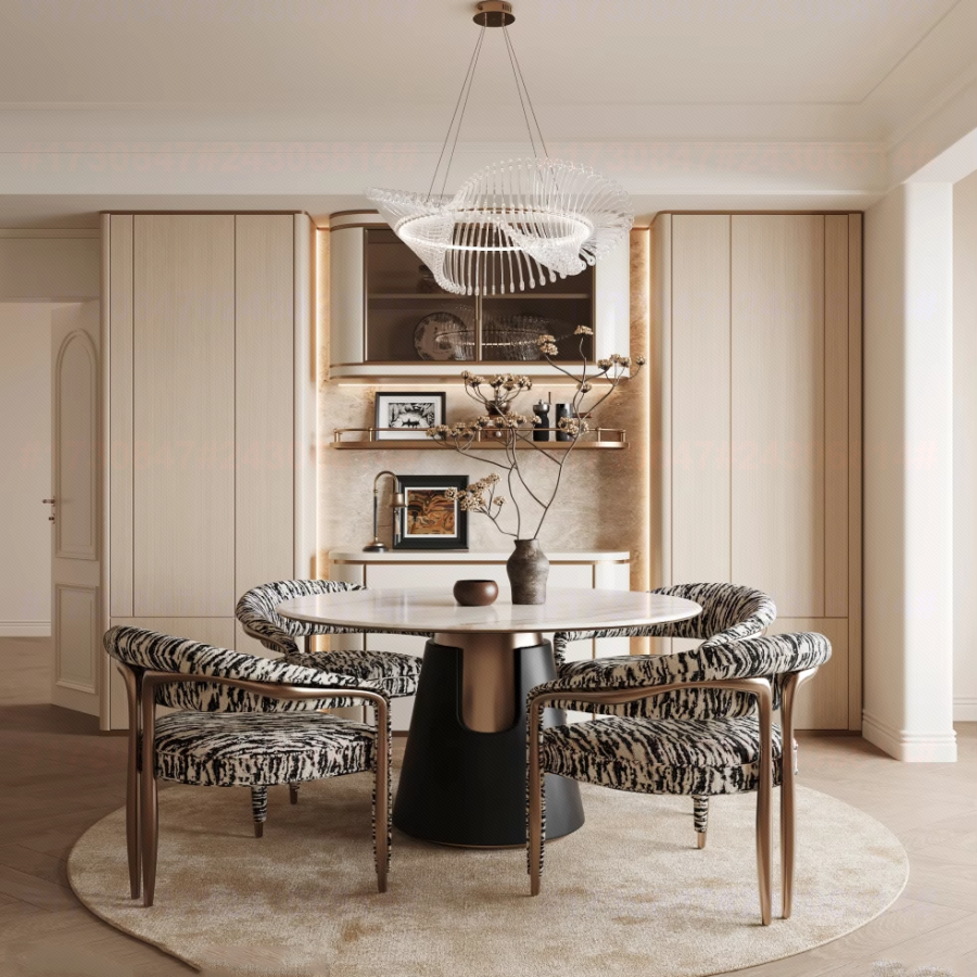 Modern Dining Room 3ds Max Corona Model