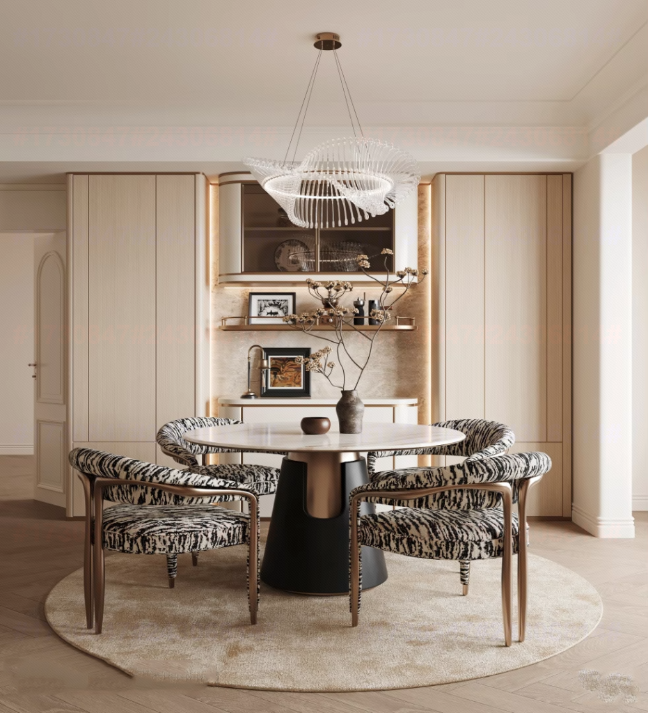 Modern Dining Room 3ds Max Corona Model - 3D Models Pro