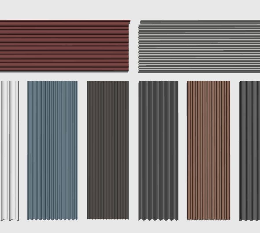 Wall Paneling SketchUp Models – Decorative Wall Cladding 3D Model