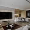 3D Living Room – Kitchen Interior Model Download By Nghiep Vu