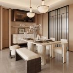 Dining Room 3ds Max Models Corona Render_556