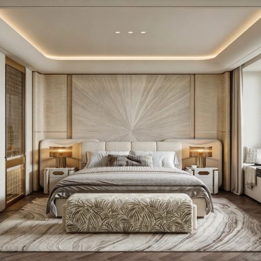 Modern Bedroom Interior 3D Model – 3ds Max Corona Renderer_924