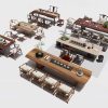 Modern Tea Table – Coffee Table 3ds Max V-Ray 3D Model_498