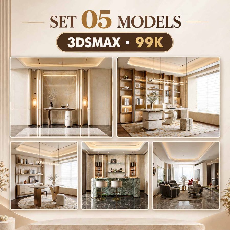 SET 05 Models 3DSMAX